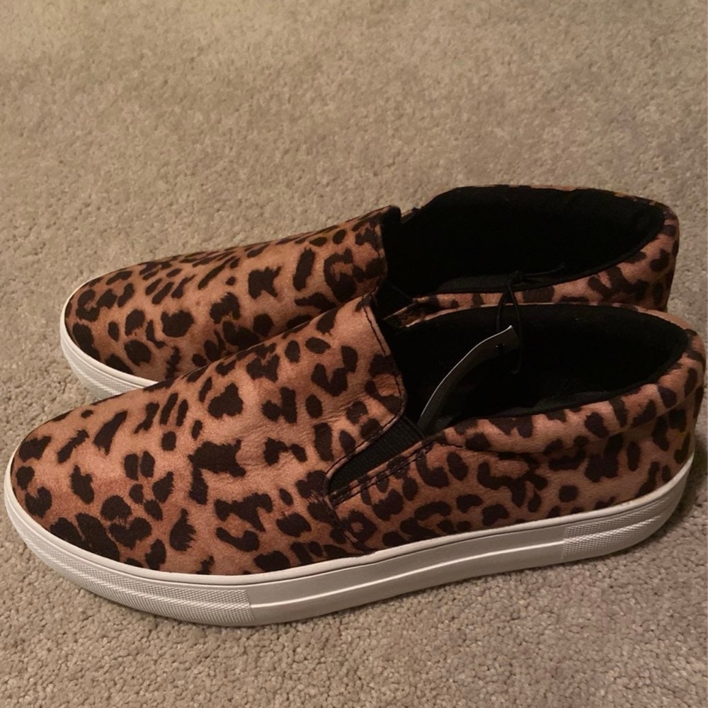 Animal Print Slide on Sneakers